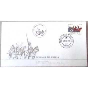 FDC Oficial nº 264 de 1982 Grito do Ipiranga