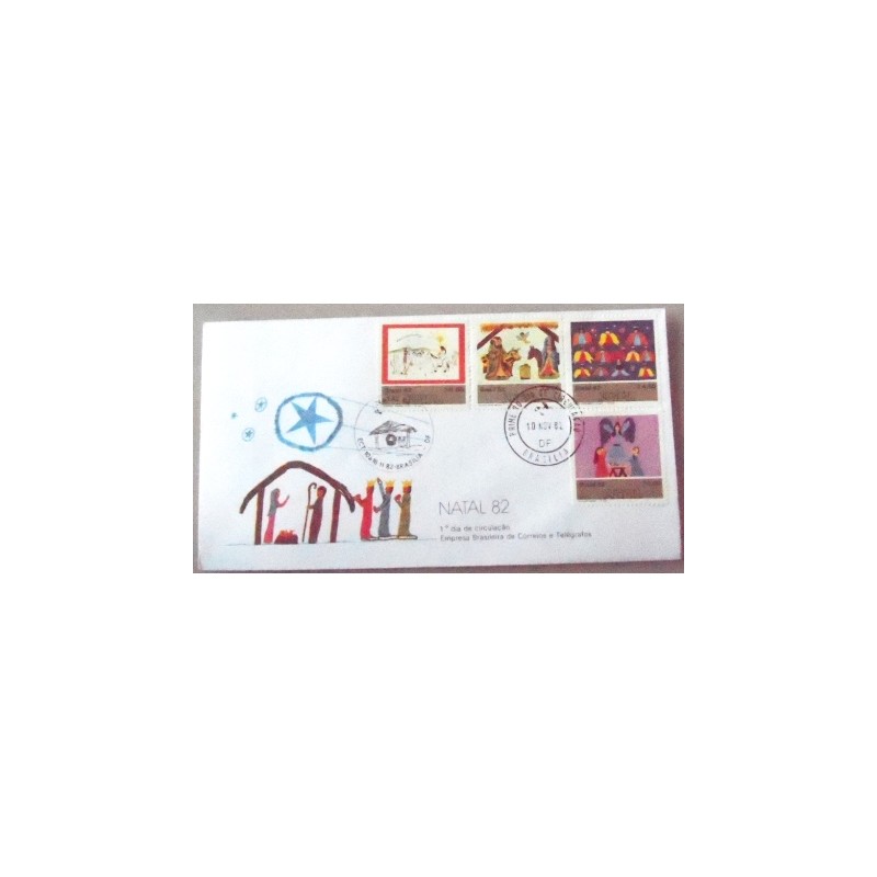 FDC Oficial nº 271 de 1982 Natal