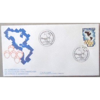 FDC Oficial de 1984 nº 324 Fianças e Garantias 3980