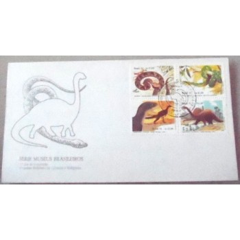 FDC Oficial de 1991 nº 534 Museus Brasileiros