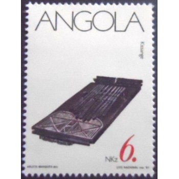 Selo postal de Angola de 1991 Kissange