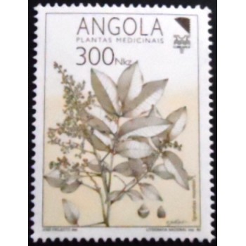 Selo postal da Angola de 1992 Medicinal Plants 300