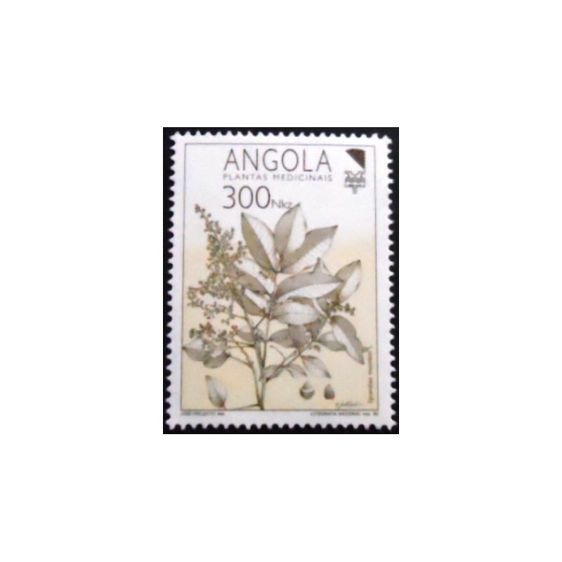 Selo postal da Angola de 1992 Medicinal Plants 300