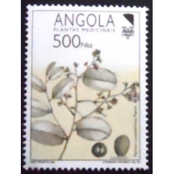 Selo postal da Angola de 1992 Medicinal Plants 500