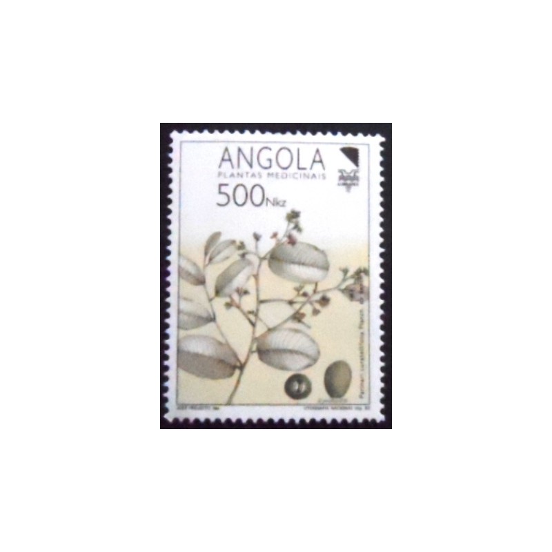 Selo postal da Angola de 1992 Medicinal Plants 500