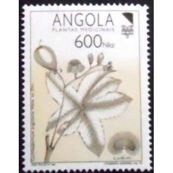 Selo postal da Angola de 1992 Medicinal Plants 600