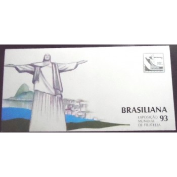 FDC de 1993 BRASILIANA 93 - fechado