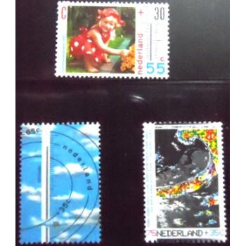 Série de selos postais da Holanda de 1990 Summer stamps 1990
