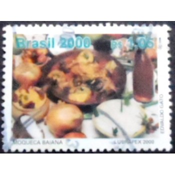 Selo postal do Brasil de 2000 - Moqueca Baiana U