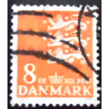 Selo postal da Dinamarca de 1979 Coat of arms 8