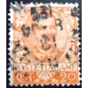 Selo postal da Itália de 1930 Anchises in view of Italy 25 U