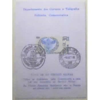 Folhinha Oficial de 1966 nº 29 Serviço Militar 15740