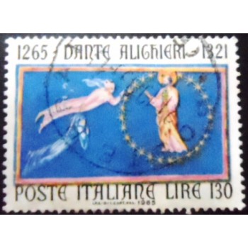 Imagem similar à do selo postal da Itália de 1965 Paradise