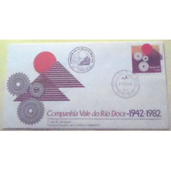 FDC Oficial nº 253 de 1982 Vale do Rio Doce 214