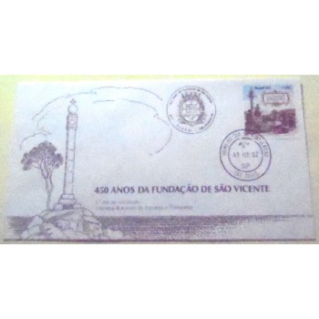 FDC Oficial nº 254 de 1982 Fundação de São Vicente 27064