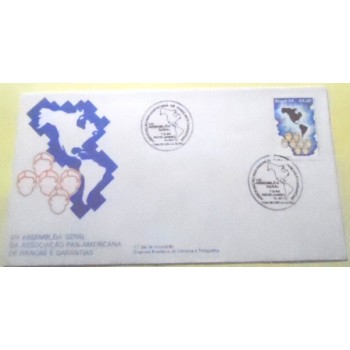 FDC Oficial de 1984 nº 324 Fianças e Garantias 1336