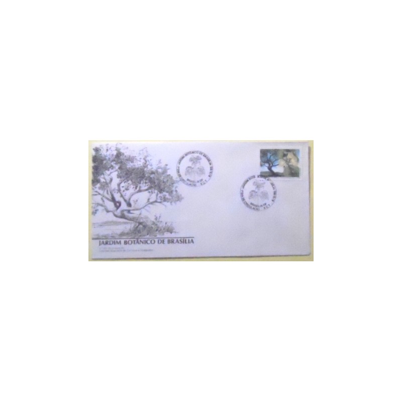 FDC Oficial de 1985 nº 352 Jardim Botânico Brasília