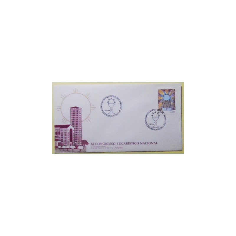 FDC Oficial nº 368 de 1985 Congresso Eucarístico 39670