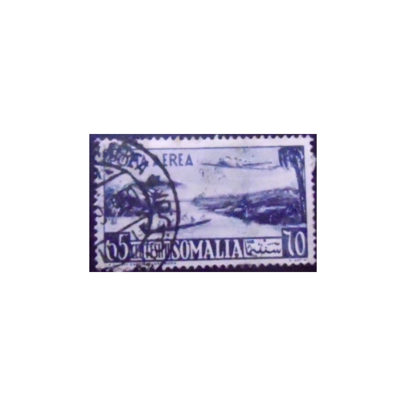 Selo postal da Somália de 1950 Airmail