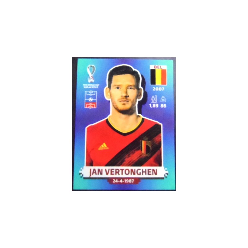 Figurinha FIFA 2022 Bélgica Jan Vertonghen