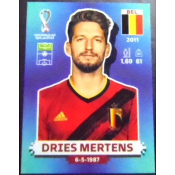 Figurinha FIFA 2022 Bélgica Dries Mertens