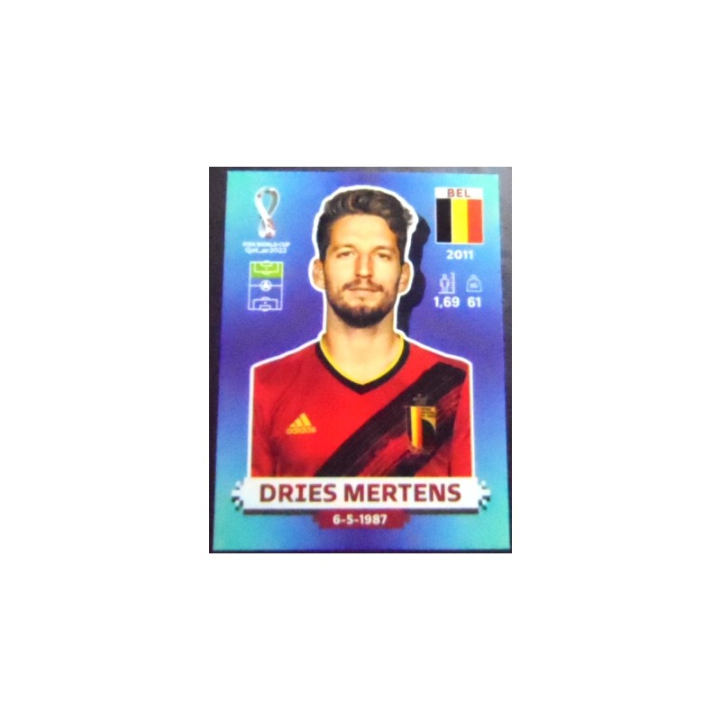 Figurinha FIFA 2022 Bélgica Dries Mertens