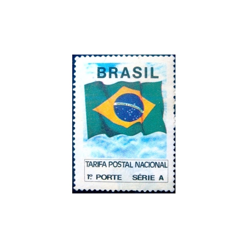 Imagem do selo postal anunciado