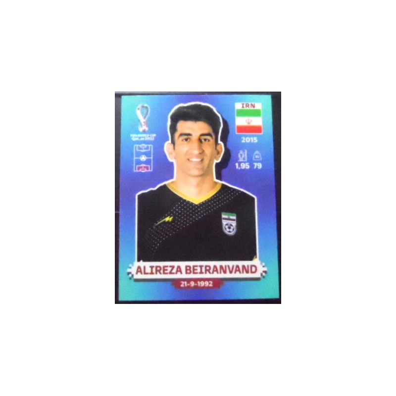 Figurinha FIFA 2022 Alireza Beiranvand