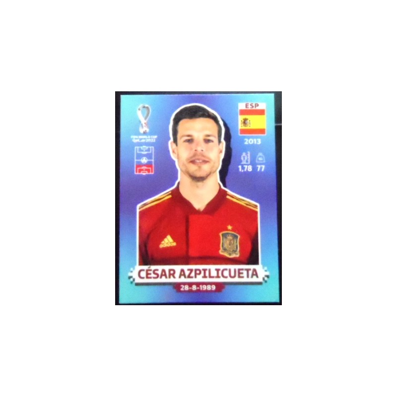 Figurinha FIFA 2022 Espanha Cesar Azpilicueta