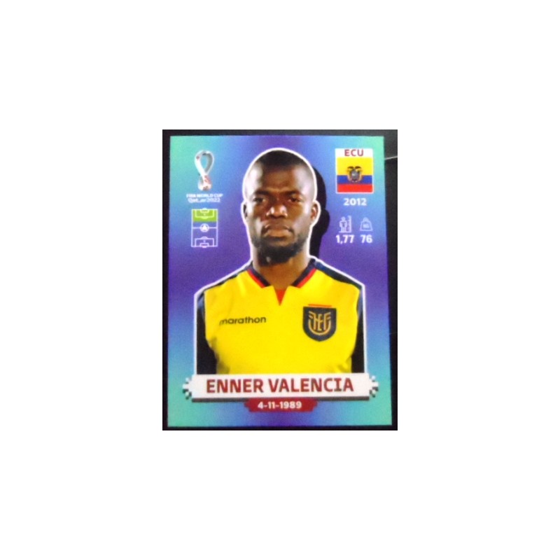 Figurinha FIFA 2022 Equador Enner Valencia