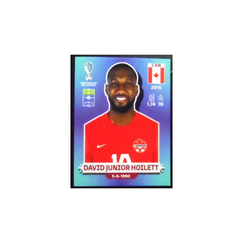 Figurinha FIFA 2022 Canadá David Junior Hoilett