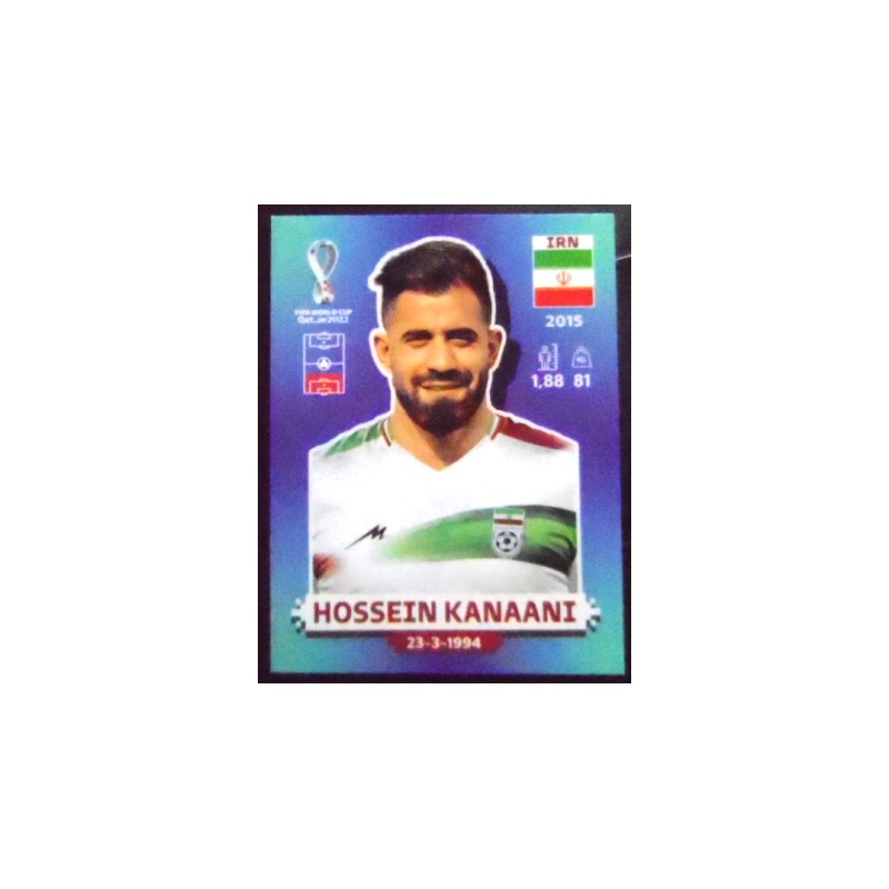 Figurinha FIFA 2022 Brasil Hossein Kanaani