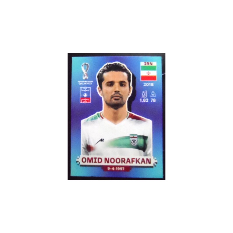 Figurinha FIFA 2022 Iran Omid Noorafkan