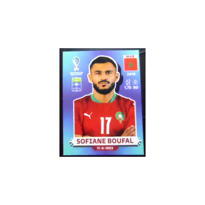 Figurinha FIFA 2022 Sofiane Boufal