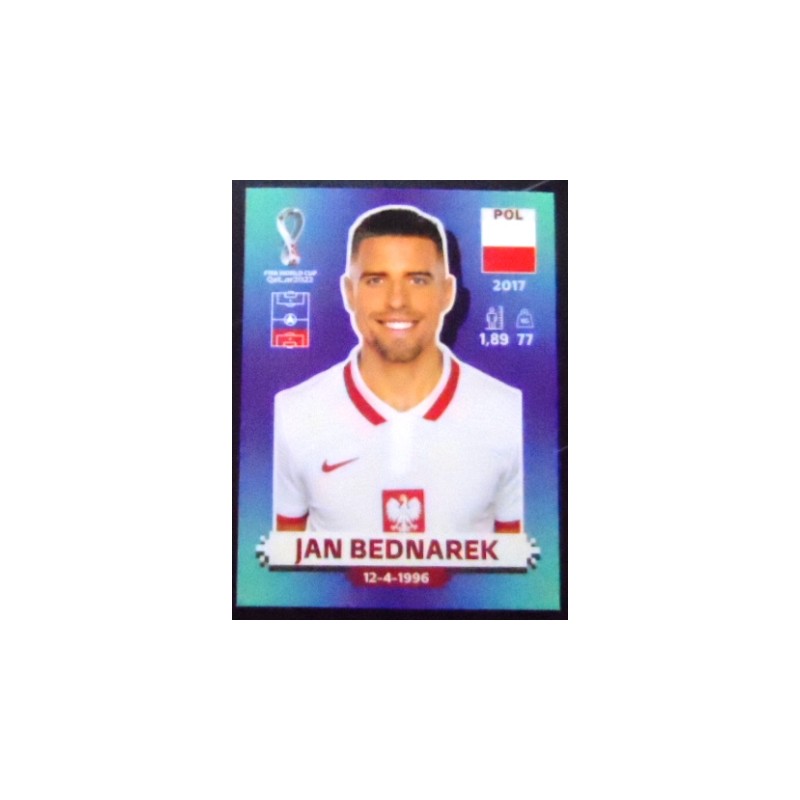 Figurinha FIFA 2022 Jan Bednarek