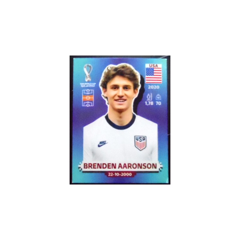 Figurinha FIFA 2022 Brenden Aaronson