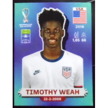 Figurinha FIFA 2022 Timothy Weah