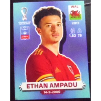 Figurinha FIFA 2022 País de Gales Ethan Ampadu