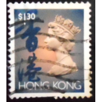 Selo postal de Hong Kong de 1996 Queen Elizabeth II 1,3