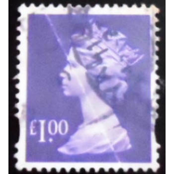 Selo postal do Reino Unido de 1995 Queen Elizabeth II Decimal Machin