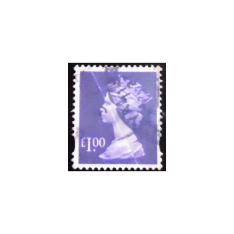 Selo postal do Reino Unido de 1995 Queen Elizabeth II Decimal Machin