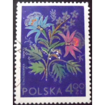 Selo postal da Polônia de 1974 Cieszyn Silesia U