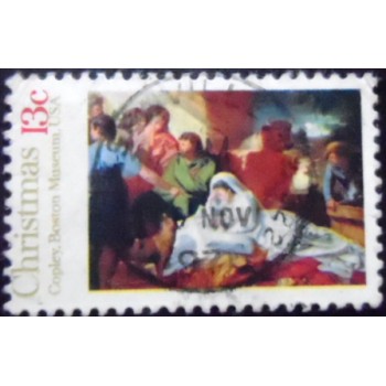 Selo postal dos Estados Unidos de 1976 Nativity U