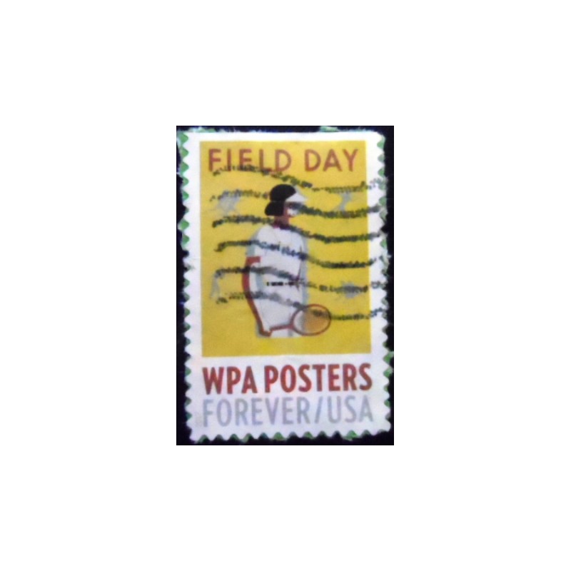 Selo postal dos Estados Unidos de 2017 WPA Posters