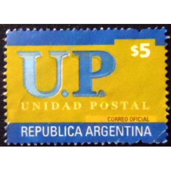 Selo postal da Argentina de 2002 Unidad Postal 5