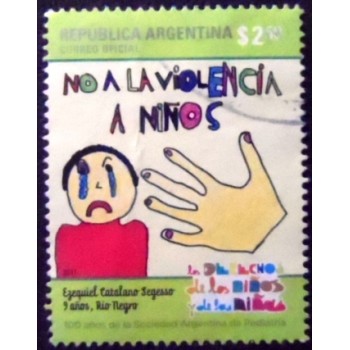 Selo postal da Argentina de 2011 Argentine Pediatrics Society