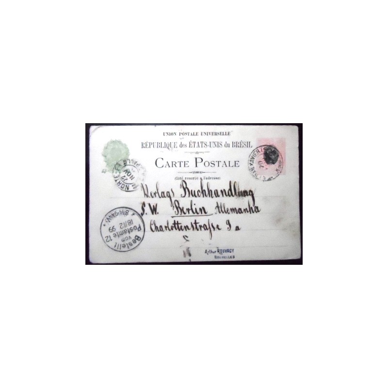 Bilhete Postal de 1898 BP 57