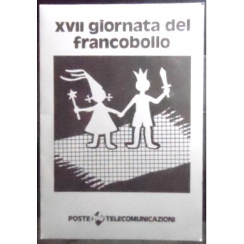 Série postal da Itália de 1975 Giornata de Francobollo - capa
