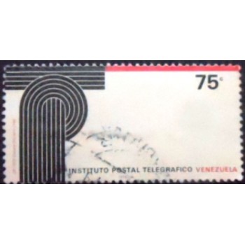 Selo postal da Venezuela de 1979 Postal and Telegraph Institute