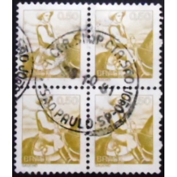 Imagem similar á da quadra de selos postais do Brasil de 1979 - Gaúcho U
